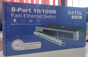 Netis 8-Port 10/100 Fast Ethernet Switch St108d