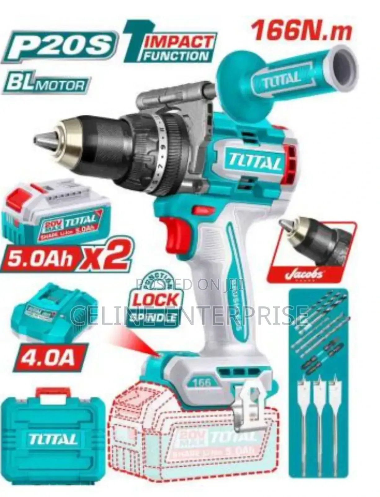 Brushless Cordless Impact Drill