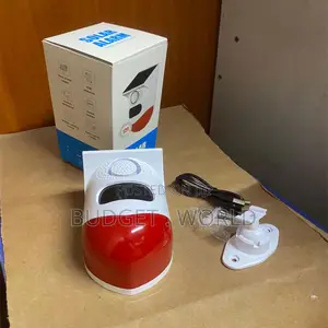 Outdoor Wireless Solar Strobe Siren-
