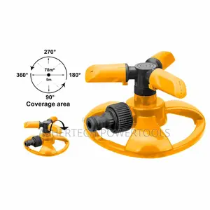 Ingco Hps23602 Plastic 3 Arm Rotatory Sprinkler