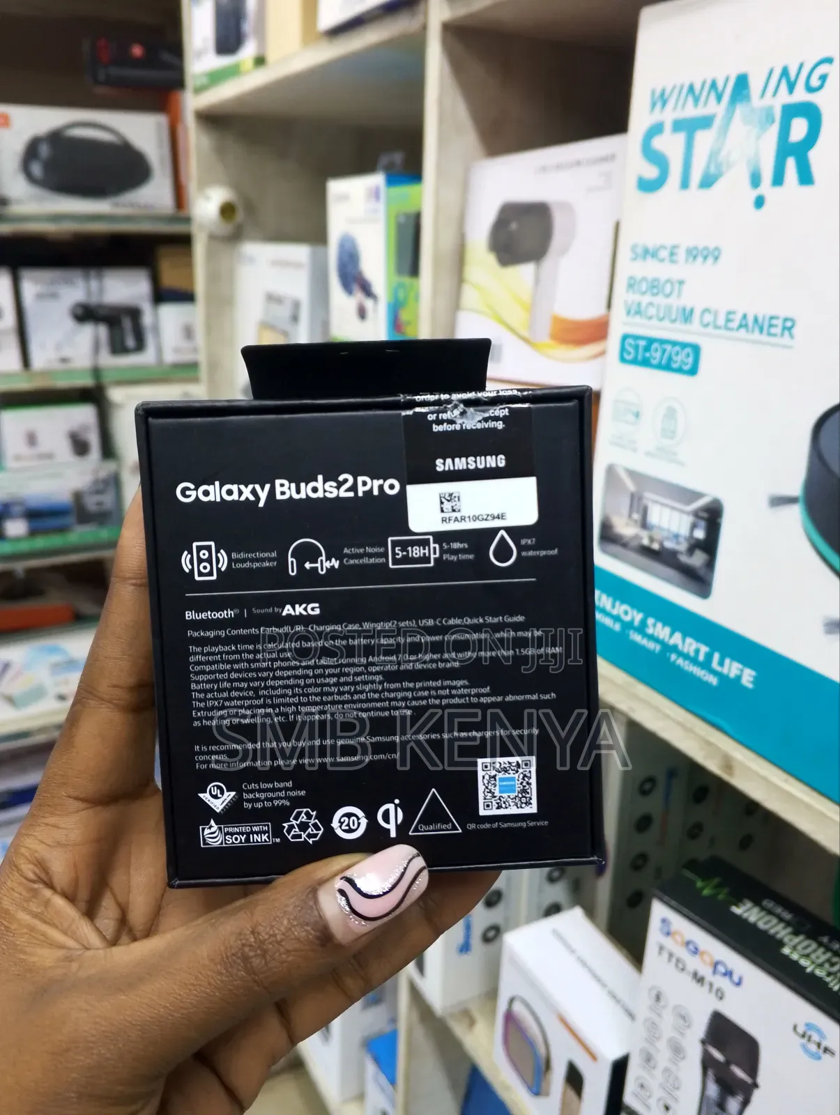 Galaxy Buds2 Pro 18hrs Playtime
