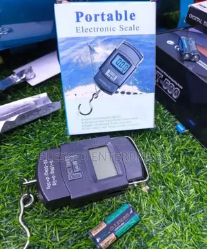 Proffered 50kg Digital Portable Black Weighing Scale