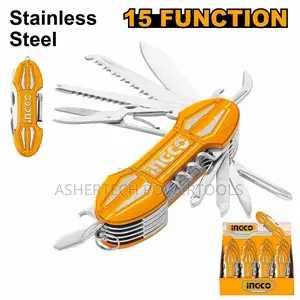 Ingco Hmfk8158 Multi-Function Knife
With 15 Functions