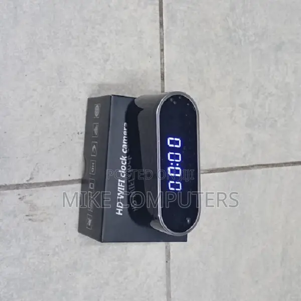 Table Clock Nanny Camera With Audio