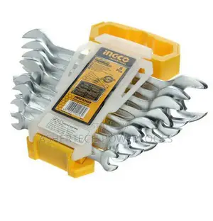 Ingco Hkspa2088 8pcs Double Open End Spanner Set