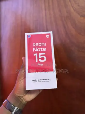New Xiaomi Redmi Note 15 Pro 256 GB Black