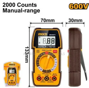 Ingco Dm360011 Digital Multimeter 600v