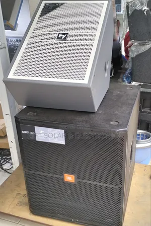 18" JBL Bass Single Speaker - 15" Ev Usa Monitor Speaker