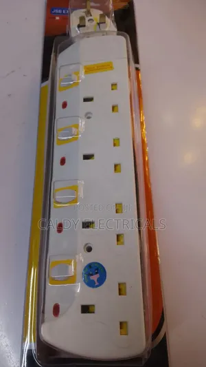 JSB 4-Way Socket Power Extension Cable With Surge Stabilizer