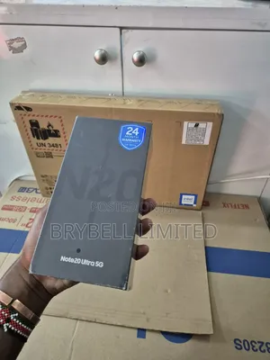 New Samsung Galaxy Note 20 Ultra 5G 256 GB Black