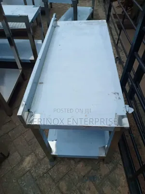 5 Feets Stainless Steel Working Table. One Under Shelf