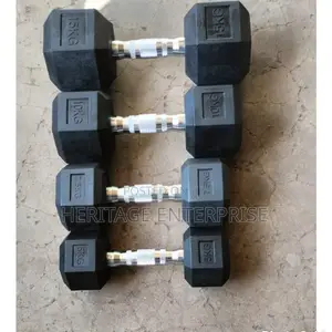 Hexagon Dumbells 10kg Pair