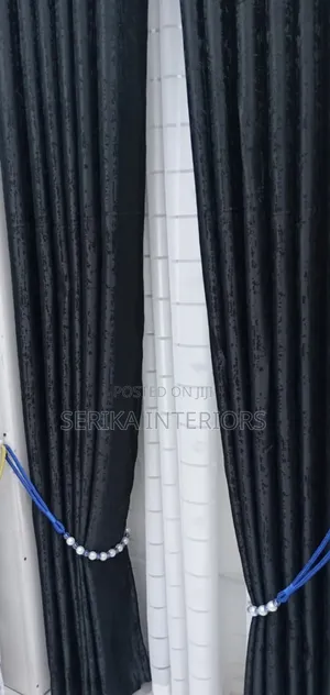 Black Curtains Curtains Themed Environmental Friendly Approved
