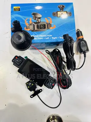 S22 4 Lens Dash Camera – Front Rear Car Security Cam