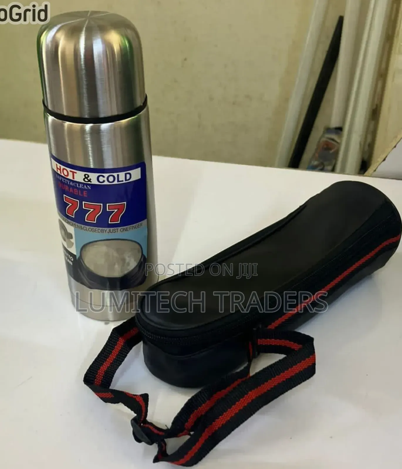 350ml (777) Flask With Carry Bag