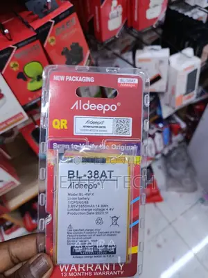 Battery Bl-38at Compatible With Tecno Pop 2 Power (B1p), (Li-Polymer,
