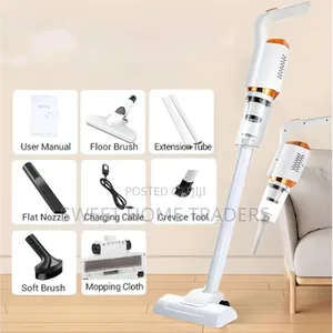 *120w Wireless Rechargeable Car/ Home Vacuum Cleaner.