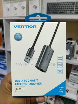 Vention Usb 3.0 Gigabit Adapter Usb 3.0 to Rj45 Lan 1000mbps.