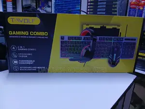 T-Wolf Tf240 4-in-1 Gamer Combo Keyboard, Mouse, Headphones