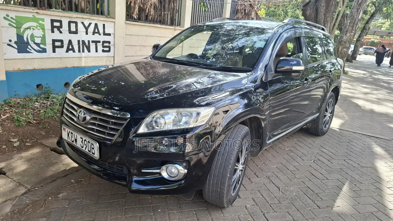 Toyota Vanguard 2012 Black