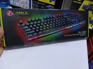 This Is an Imice Ak-600 Luminous Backlit Gaming Keyboard.