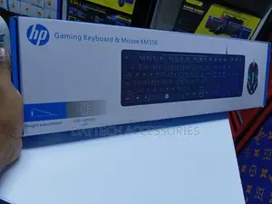 This Is an Hp Gaming Keyboard Mouse Km558 Combo.