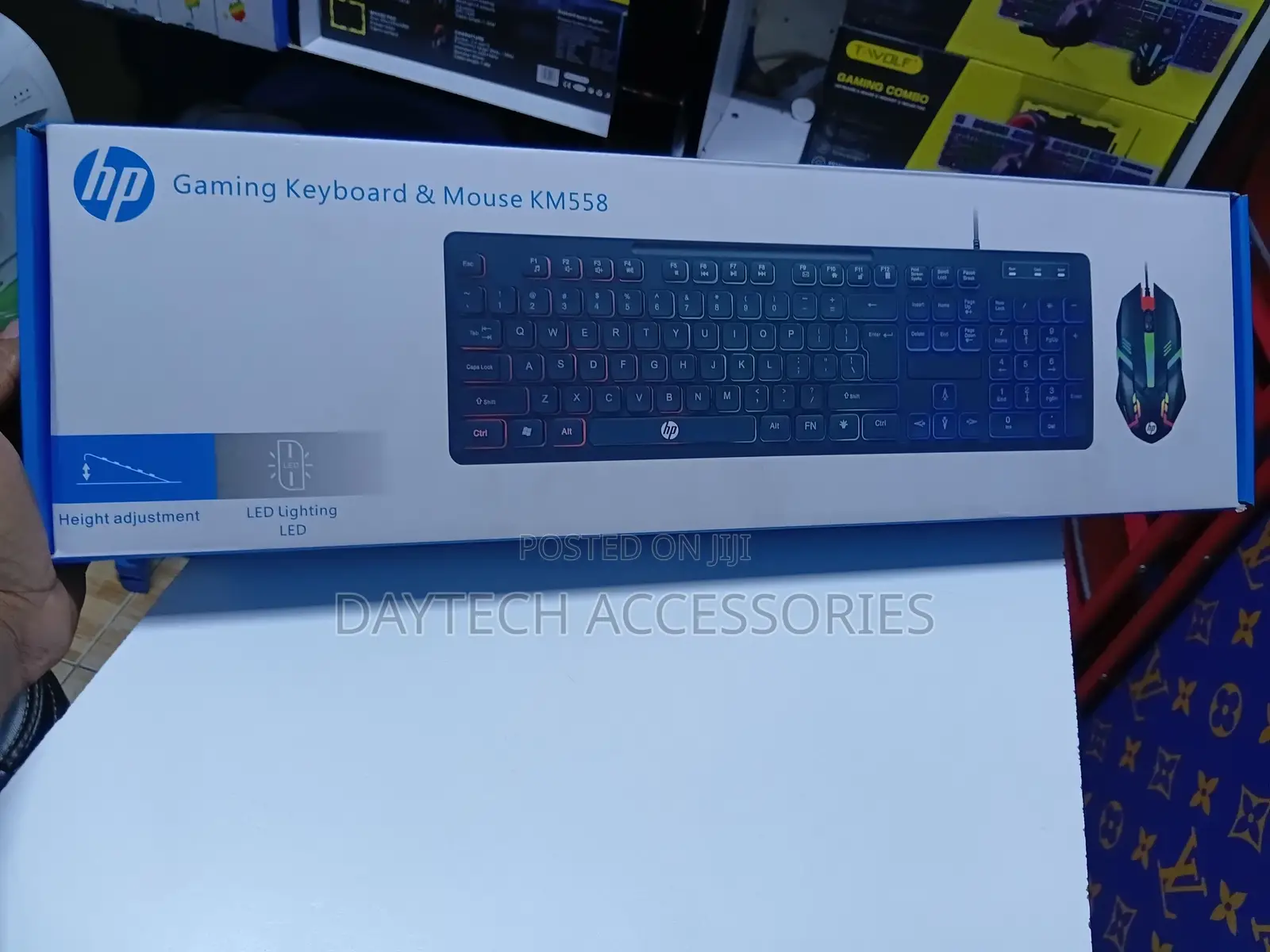 Hp External Usb Gaming Keyboard With Backlight.