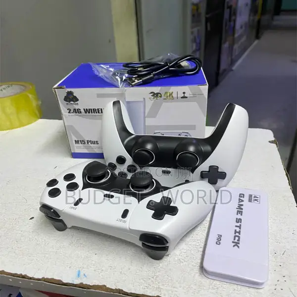 M15 Retro Game Stick, Hdmi Output Wireless Controller Plug