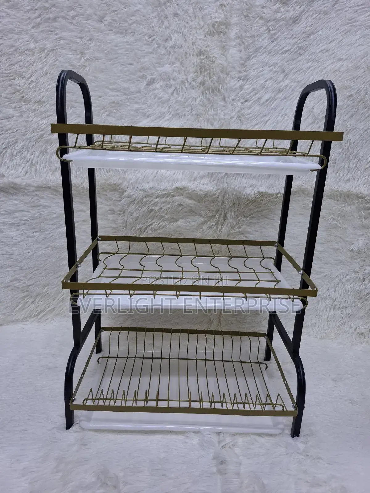 3 Tier Dish Rack Without Side Holders