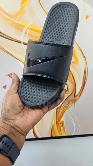 Nike Slides -Black/White/Green/Grey