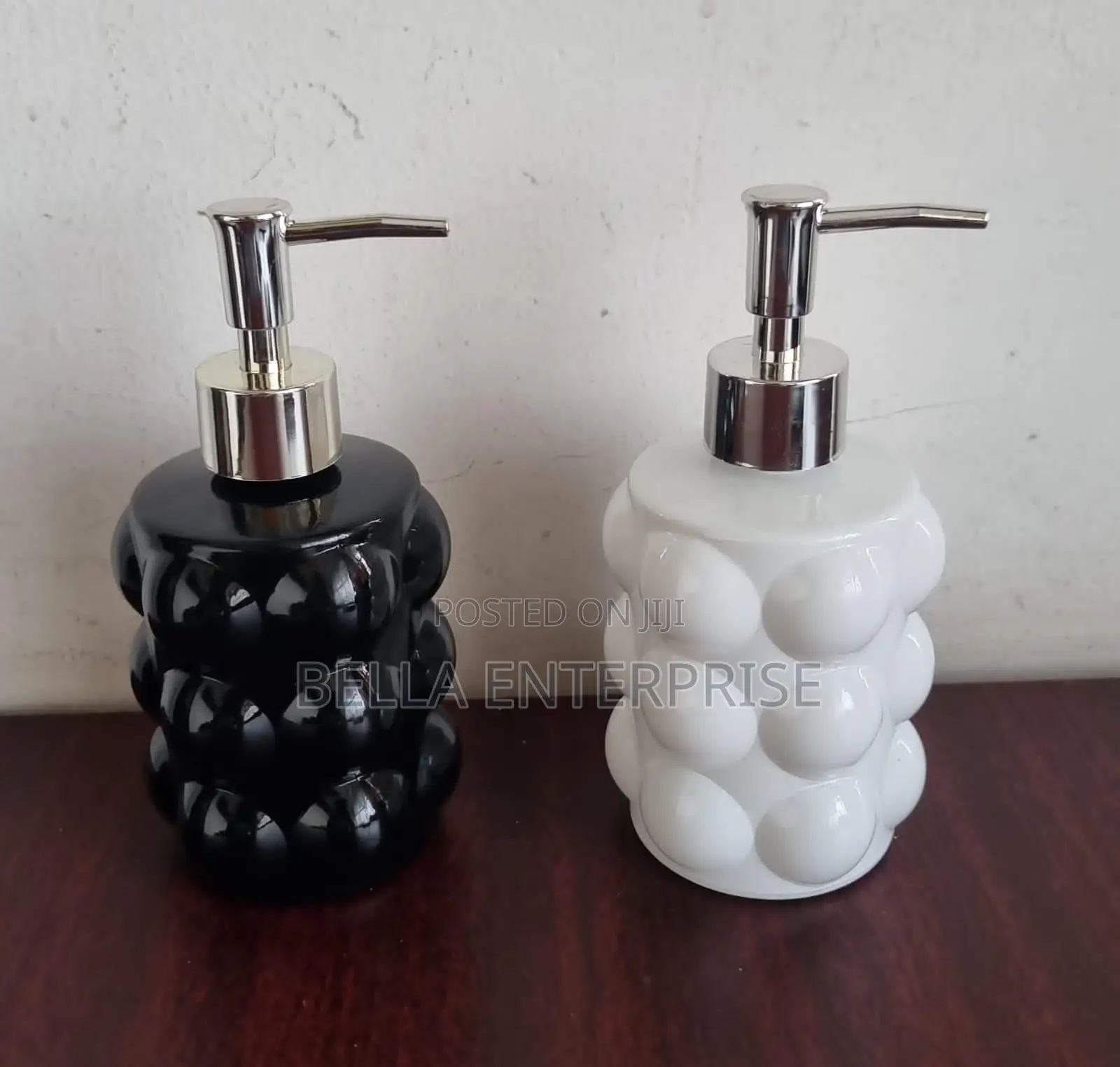 New Arrival Ceramic Glass 400ml Single Lotion Soap Dispenser