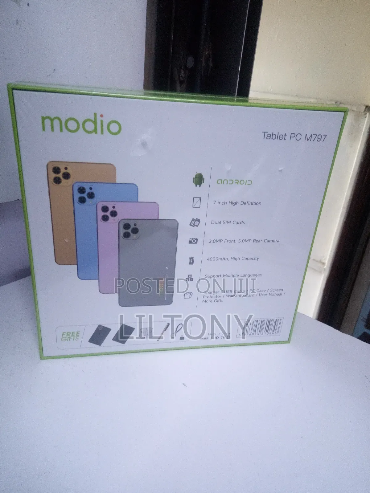 New Modio M792 512 GB Silver