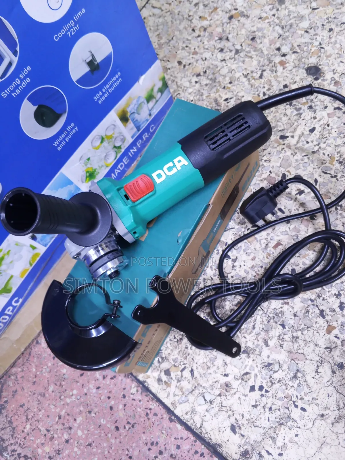 Professional 4" Dca Angle Grinder