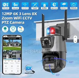 V380 4g Dual Lens PTZ Camera 4.0mp Two-Way Voice