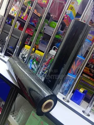 A Roll of Black Handstretch Film