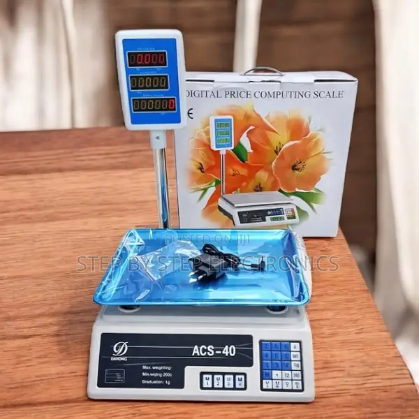 Premium Quality Multi-Function Keypad Acs 40 Digital Weighing Scale