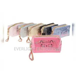 2 in 1 Love Glitter Makeup Pouch