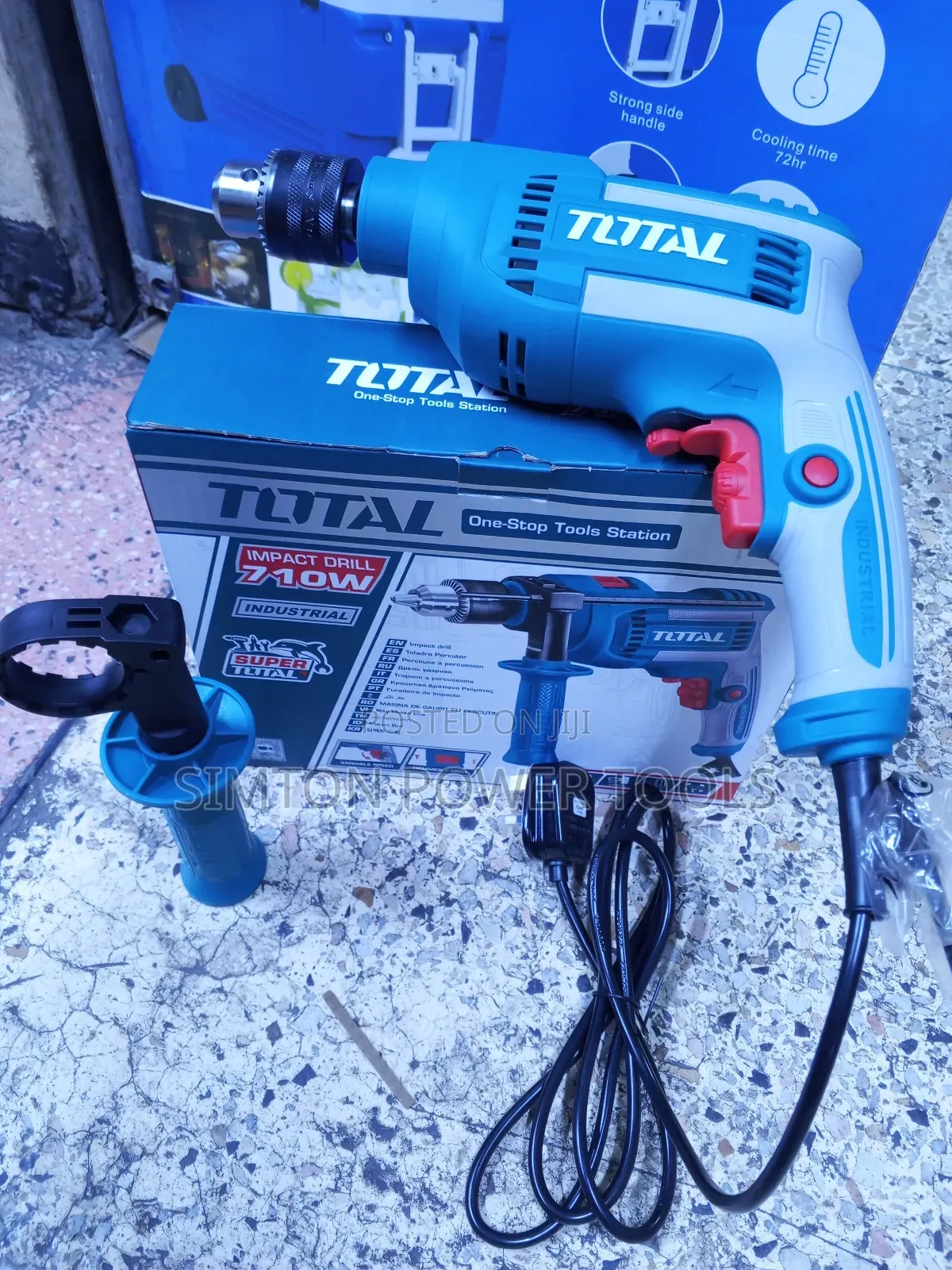 Quality 710w Electric Impact Drill Total