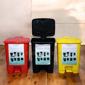 Hard Gauge Plastic 30l Waste Bin for Home, Office Restaurants