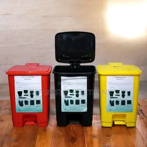 Restaurants 30l Pedal Waste Bin With Easy to Clean Segregation Ready