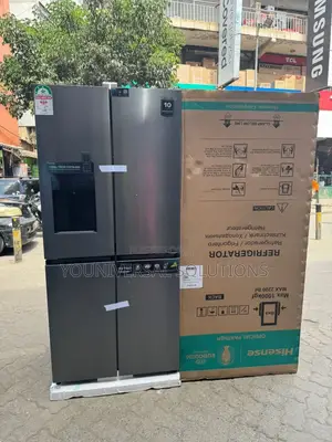 Hisense Fridge 470litres 4cross Door With Dispenser
