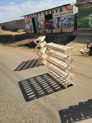 Strong Wooden Pallet Shoe Rack-Durable Stylish. 5,6