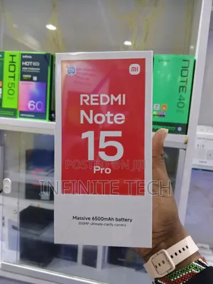 New Xiaomi Redmi Note 15 Pro 512 GB Black