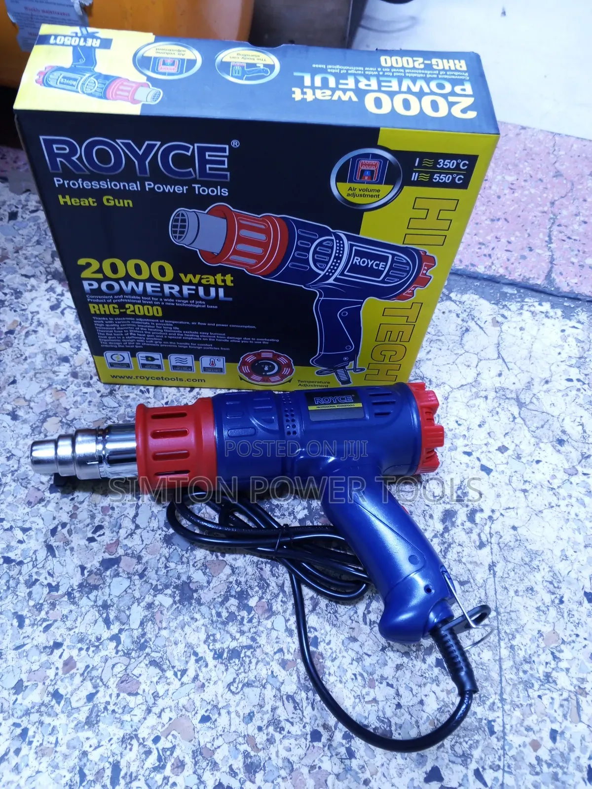 2000w Electric Royce Heat Gun