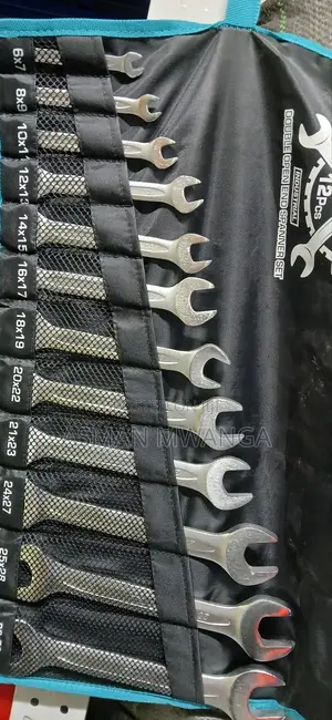 Double Open End Spanner Set 12pcs