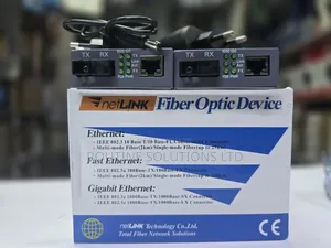 Netlink Fiber Media Converter 1000base Single Core