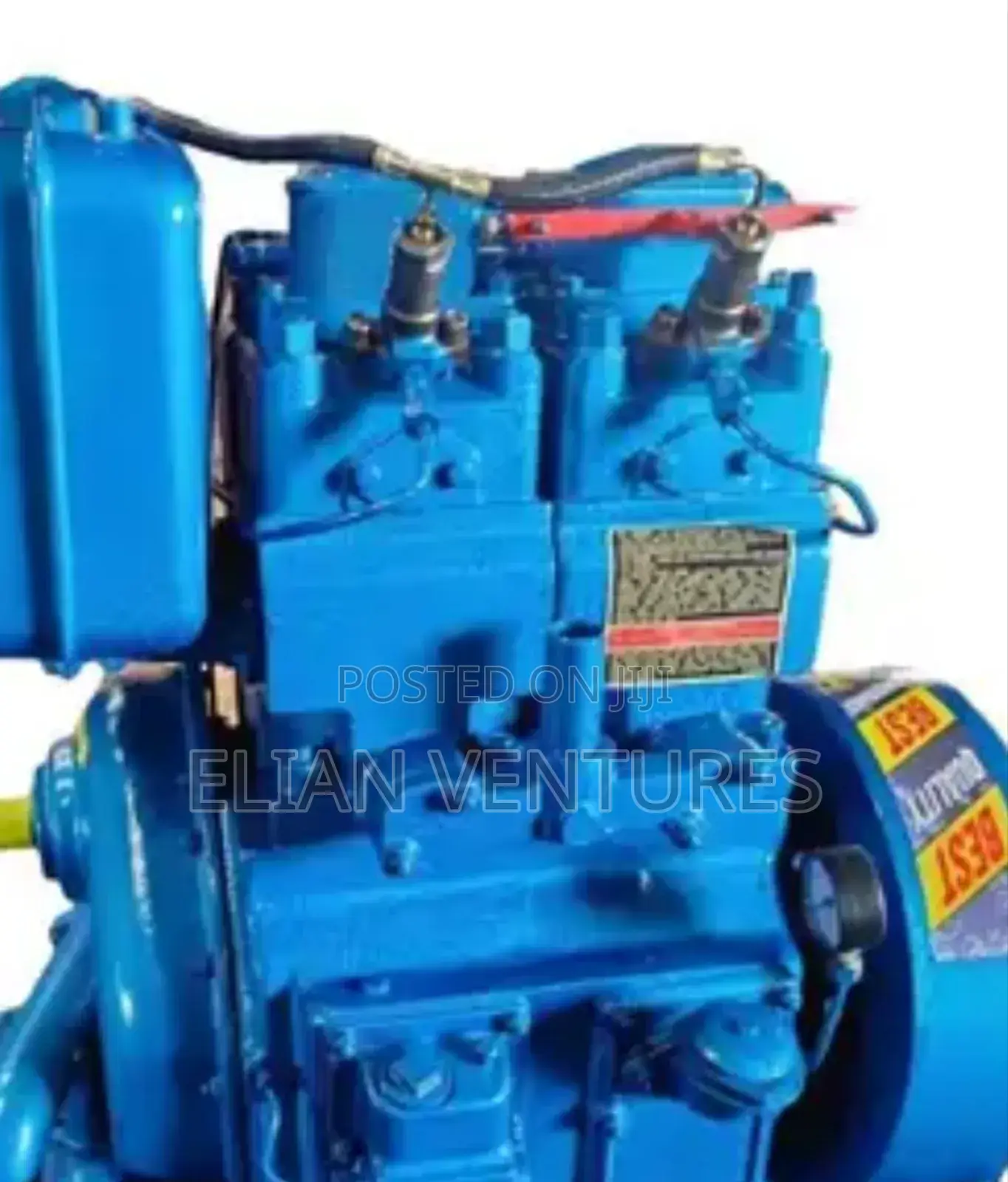 Unique 15hp Twin Cylinder Water Cooled Diesel Engine