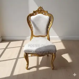 Wedding Event Gold King Louis Dining Chair