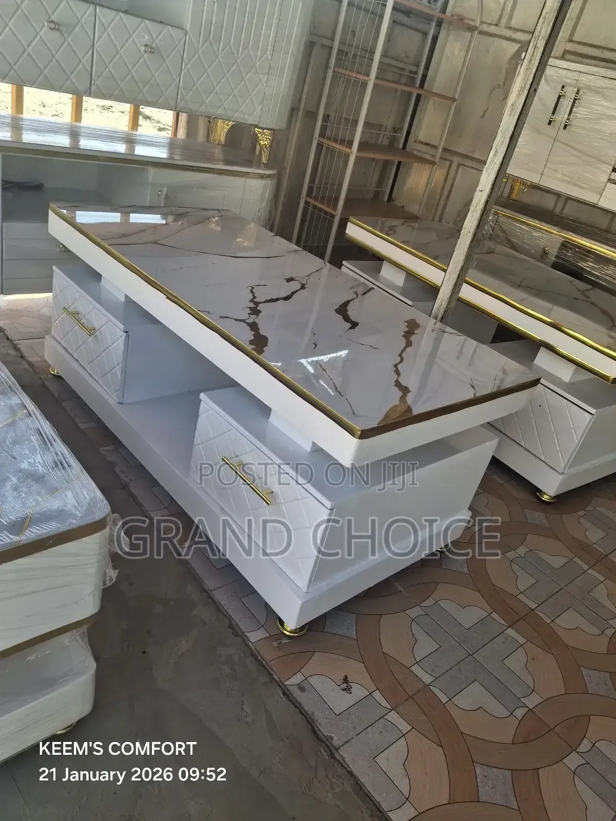 2 Drawer Coffee Table