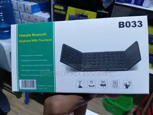 Foldable Bluetooth Keyboard With Touchpad - B033